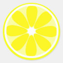 Recherche de fruit autocollants Citron