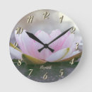 Recherche de fleur de lotus rose horloges Nature
