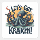 Recherche de kraken autocollants Poulpe