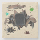 Zoek naar vintage art onderzetters Rustisch