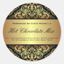 Recherche de de chocolat chaud autocollants Fait maison