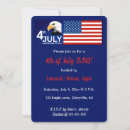 Recherche de célébration 4 juillet invitations Drapeau américain