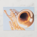 Recherche de instruments vent cartes postales Trompette