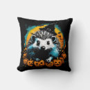 Recherche de hérisson mignon coussins Citrouille