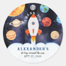 Recherche de lancement de fusée autocollants Galaxie