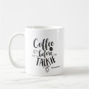 Recherche de caffine tasses Typographie