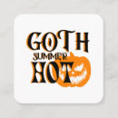 Recherche de horreur cartes visite Citrouille