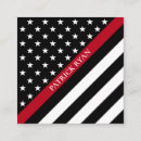 Recherche de sapeur pompier cartes visite Professionnel