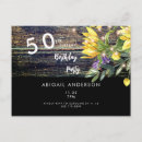 Recherche de de tournesol anniversaire invitations Rustique