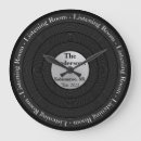 Recherche de vinyl record horloges Musique