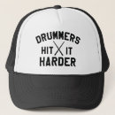 Zoek naar drummer petten Slaan