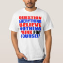 Recherche de questions conservatrices tshirts Républicain