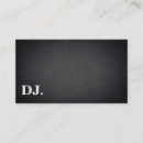 Zoek naar party visitekaartjes Disk jockey