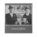 Zoek naar oma notitieblokken Foto