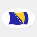Recherche de la bosnie herzégovine autocollants Drapeau