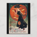 Recherche de lune vintage cartes postales Femme