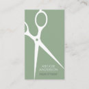 Recherche de coupure cartes visite Coiffeur