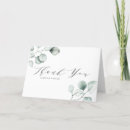 Recherche de eucalyptus mariage remerciements cartes Minimaliste
