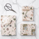 Recherche de joyeux papier cadeau Rustique