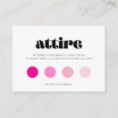 Recherche de code vestimentaire cartes invitations Palette de couleurs