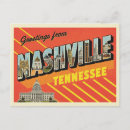 Recherche de horizon de nashville cartes postales Ville de musique