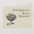 Recherche de pour l hospitalité vœux cartes Hôte
