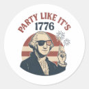 Recherche de hot dog drôle autocollants 4 juillet