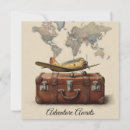 Recherche de valise vintage vœux cartes Travel