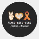 Recherche de peace love cure autocollants Hommes