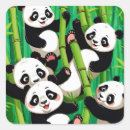 Recherche de bambou autocollants Animal