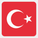 Recherche de türkiye autocollants Drapeau