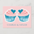 Recherche de cupcakes cartes postales Illustration