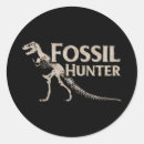 Recherche de fossile autocollants Paléontologue
