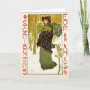 Recherche de art nouveau christmas vœux cartes Xmas