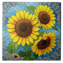 Recherche de tournesols carreaux Floral