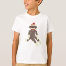 Recherche de singe de chaussette tshirts Brun