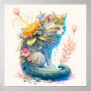Recherche de chats mignons posters Illustration de chat