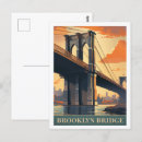 Recherche de brooklyn bridge cartes postales Vintage