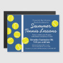 Recherche de balles de tennis invitations Bleu