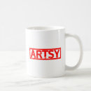 Recherche de artsy classiques tasses Drôle