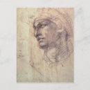 Recherche de dessin de la renaissance cartes postales Michelangelo