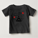 Recherche de amour paris bébé tshirts France