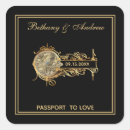 Recherche de passeport autocollants Globe
