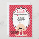 Recherche de moustache baby shower invitations Mustache