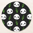 Recherche de panda dessous de verres Dessin animé panda
