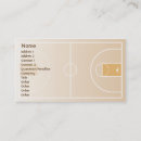 Recherche de basket ball cartes visite Équipe