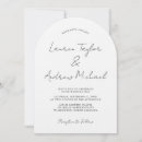 Recherche de suite mariage invitations Noir et blanc