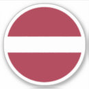 Recherche de drapeau de la lettonie autocollants Travel