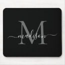 Recherche de noir tapis souris Élégant