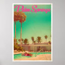 Recherche de palm springs posters Rétro